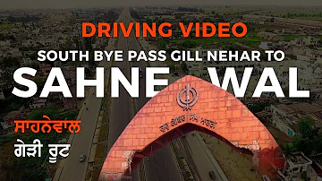 Driving Video South Bye Pass Ludhiana to Sahnewal