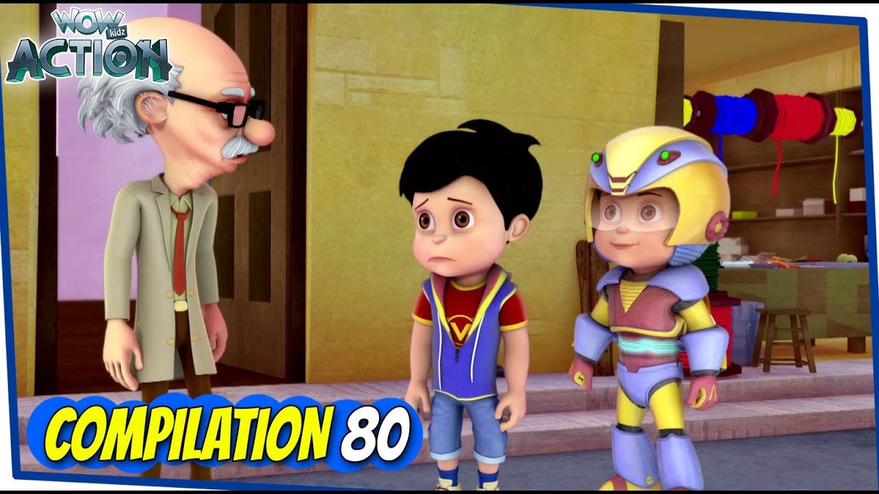 Vir The Robot Boy  Animated Series For Kids  Compilation 80  WowKidz Action