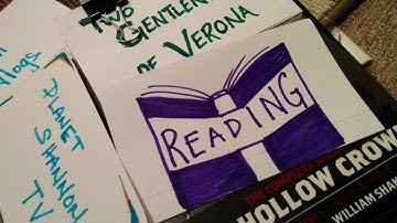 Vlog #13 ~ Shakespeare Saved My Live, Two Gentlemen of Verona, Reading Shakespeare