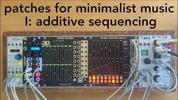 Minimalism for Modular #I: Additive Sequencing