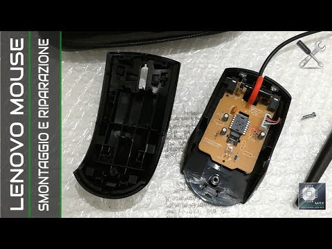 Video: Come Smontare Un Mouse Ottico