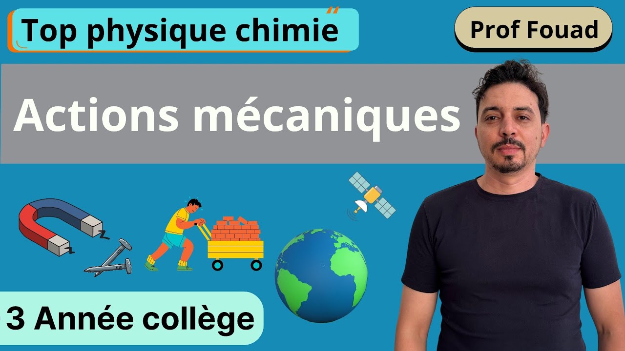 Les actions mécaniques 3 année collège