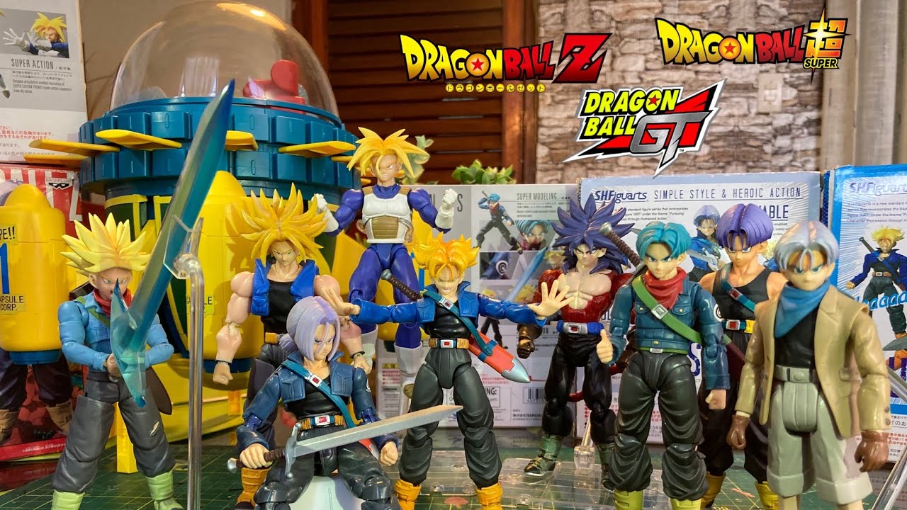 Colección de trunks sh figuarts y Custom YouTube