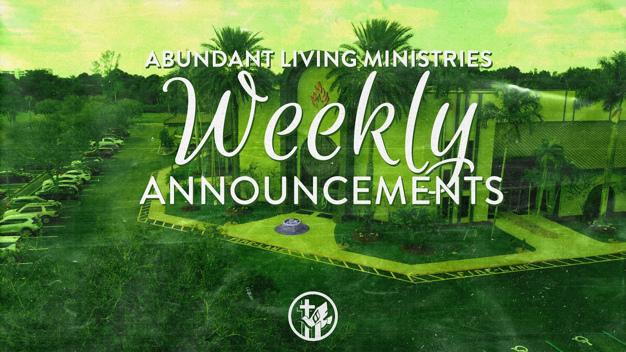 Video Announcements 31223 YouTube