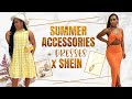 Summer accessoriesdresses x shein 2020teara shalaneal