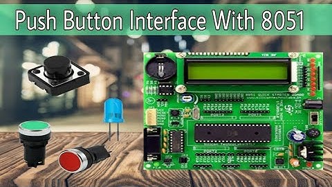 Switch Interface with 8051