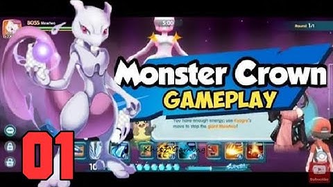 Monster Crown: Pokemon 3d game on Android 2021 Gameplay Walkthrough - Part 1