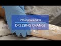CVAD procedures: Dressing change