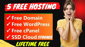 ✅Top 5 Free Hosting Websites with Cpanel | Lifetime Free Hosting + Free Domain For WordPress 2023