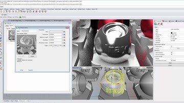 Using Textures to Drive Material Parameters in Iray for Rhino