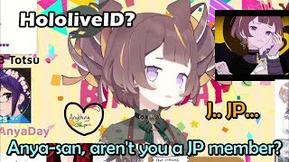 Even A-chan Confirms and Acknowledges That Anya is a Part of HoloJP【Hololive English Sub】