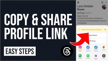 How to Copy & Share Threads Profile Link (Easy Steps)