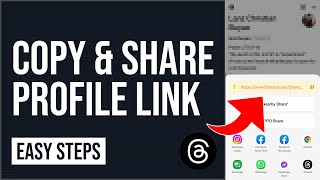 How to Copy & Share Threads Profile Link (Easy Steps) screenshot 4