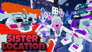 Fnaf Sister Location Minecraft PE Addon screenshot 3