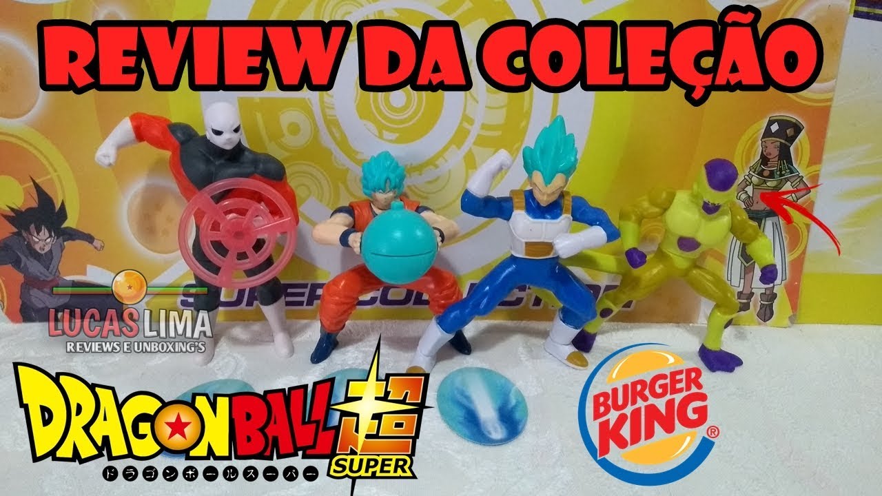 Coleção Burger King Dragon Ball Super Março de 2020 - Review - YouTube