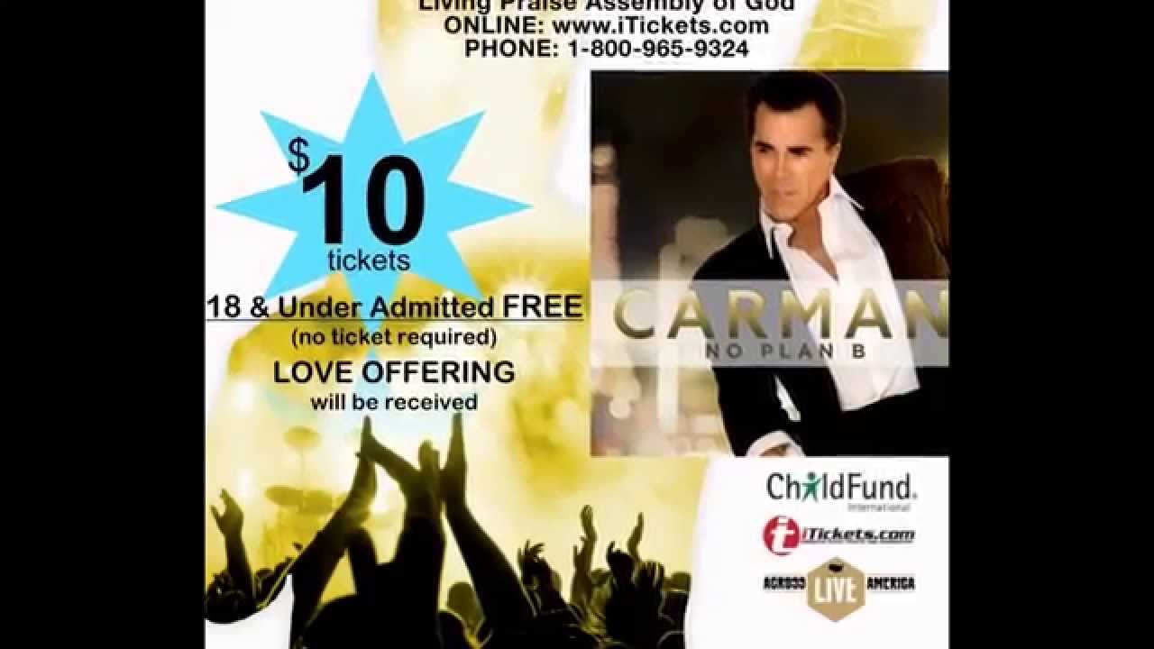 Carman Living Praise Assembly of God / Kingsport, TN 3.22.15 YouTube