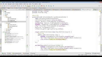 handling onclick events in xml file android