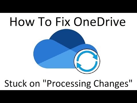 How to Fix OneDrive Stuck on "Processing Changes" (100% WORKS!)