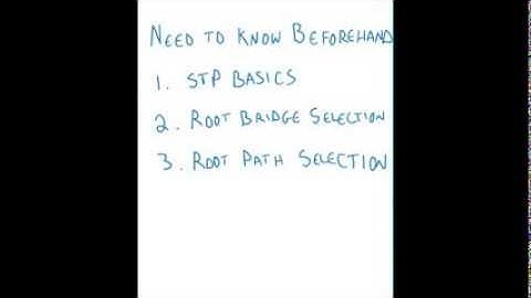 Networking 101 - STP Root Bridge Placement
