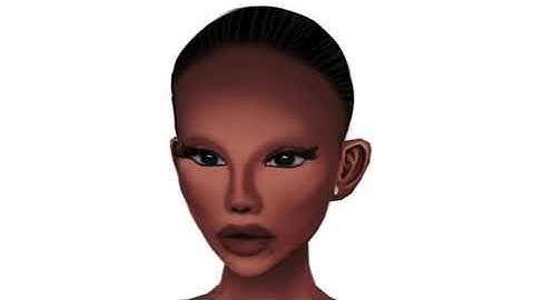 IMVU Face Edit Time Lapse on Procreate | christian bora