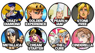 Every Healing Stand In Jojo`s Bizzare Adventure Explained In 10 Minutes