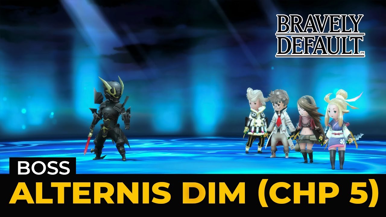 Bravely Default HD Remaster: Alternis Dim - Chp 5 - (Boss | Hard | Lv 1 ...