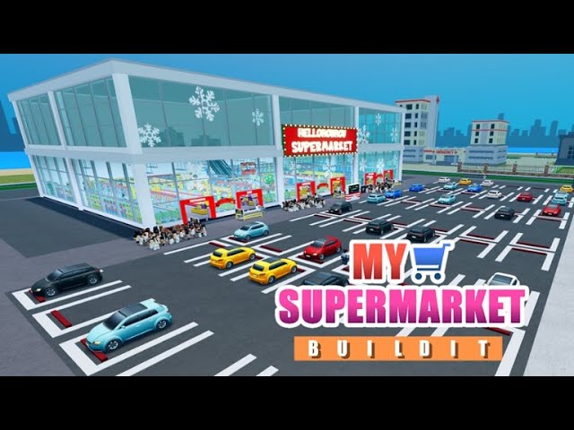 Roblox - VIREI DONA de um SUPERMERCADO INCRÍVEL no ROBLOX (My