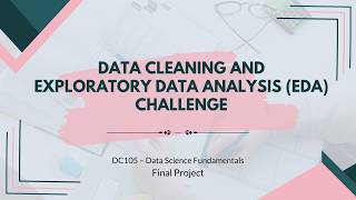 DC 105 Final Project Presentation