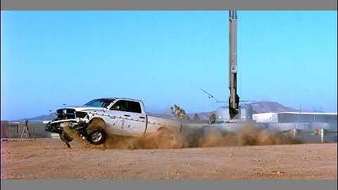 CRASH TESTING: MSKT  Guardrail End Terminal Test 3-37 with PICKUP