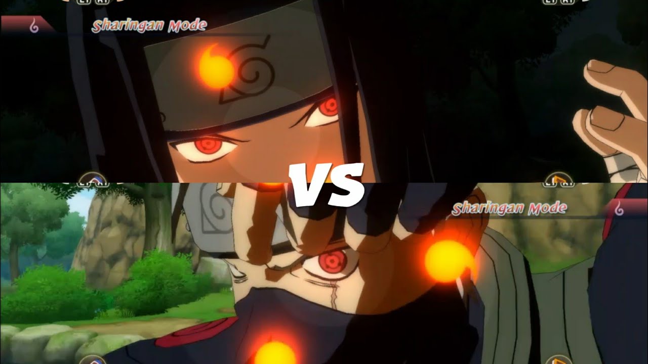 Naruto Ultimate Ninja Storm Sasuke Vs Kakashi Sharingan Vs Sharingan Ultra Instinct Mode