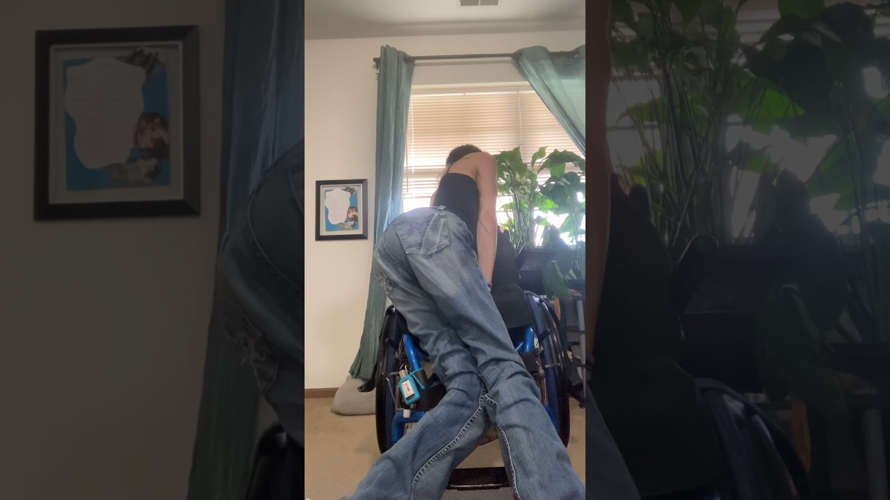 Taunie’s floor to chair transfer