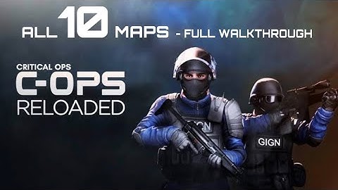 CRITICAL OPS: RELOADED - iOS - (New Update) - All Maps Walkthrough Gameplay - iPhone 11 Pro Max