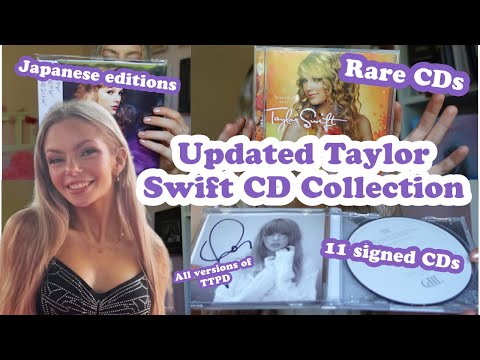 My UPDATED ENTIRE Taylor Swift CD Collection