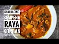Resepi Kari Daging  ||  Spicy Beef Curry Recipe