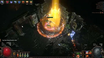 PathOfExile-Defeat Izaro in the Empowered Endgame Labyrinth without being hit by Ornamental Cascade