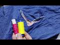 Magic Stitch to Fix a Hole in Jeans Yourself with Just a Needle and Thread