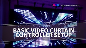 Basic Video Curtain Controller Setup - Wiedamark.com