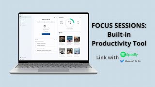 Focus Sessions - A Built-in Productivity Tool on Windows 11 | Tutorial screenshot 5