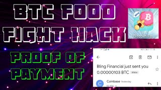 BTC FOOD FIGHT Tricks with proof of cash out 👉💸💰🤑 screenshot 3