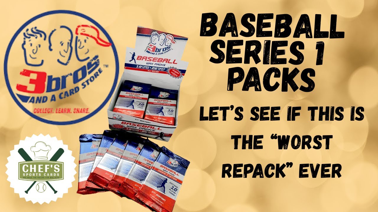 3 BROS AND A CARD STORE BASEBALL SERIES 1 10 PACK OPENING - LIVE-12/26/2025