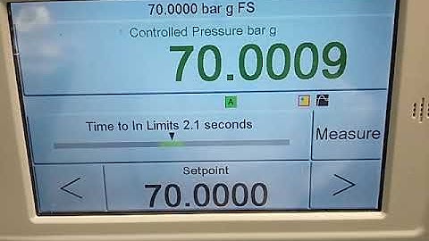 Druck PACE Pressure  Controller Fast control 0 to 70 bar g