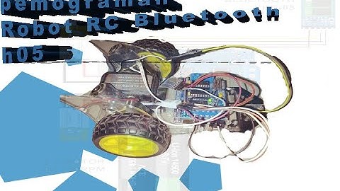 Pemograman robot RC Bluetooth hc-05 arduino