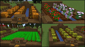 Como plantar melancia e abóbora no Minecraft?