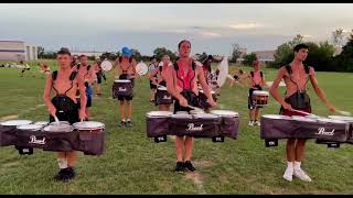 Cincinnati Tradition 2021 Drumline Movement 3 Rehearsal