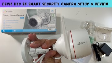 Installatie en beoordeling van de EZVIZ H3C 2K Smart Security Camera