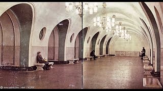 Beautiful subway in Ussr / Советский метрополитен