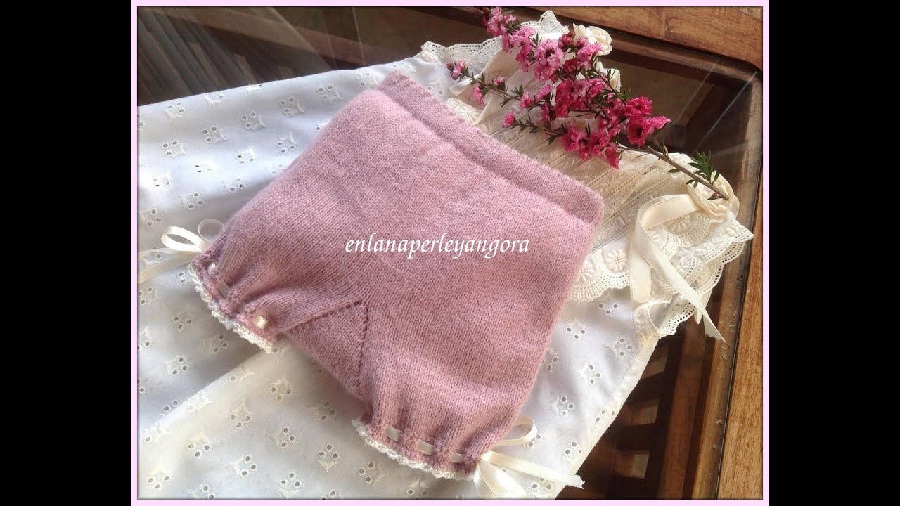 Culotte para bebé, Modelo Victoria