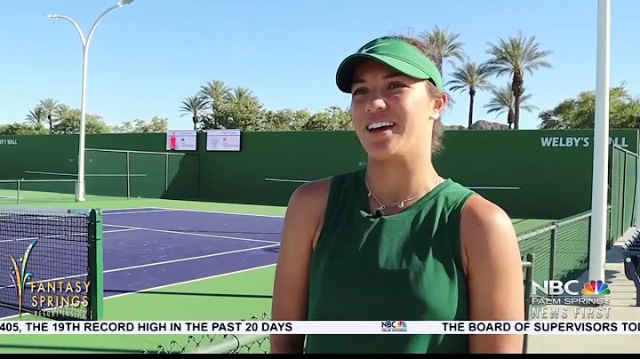 Desirae Krawczyk Competing in BNP Paribas Open wit...