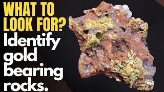 How to Identify Valuable Gold Rocks & Minerals