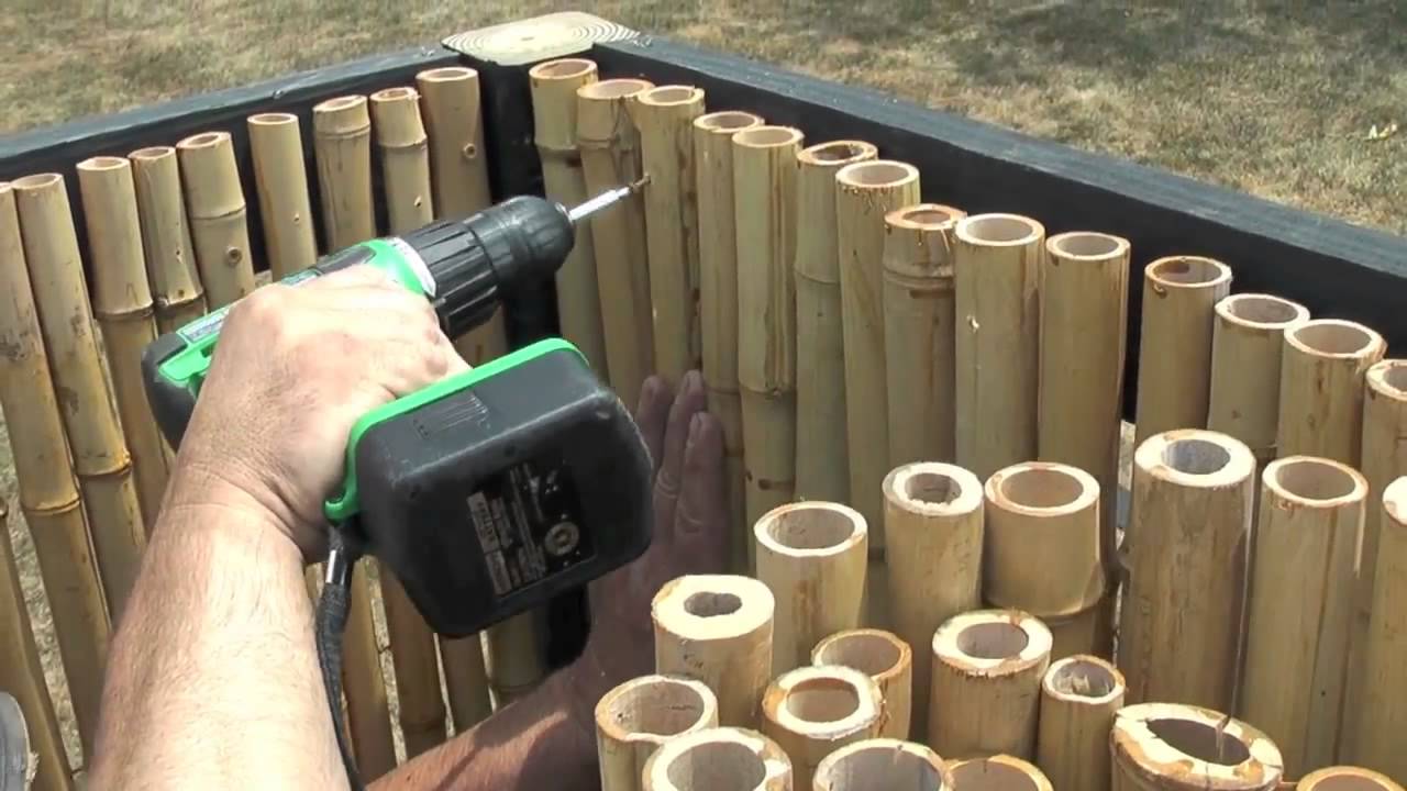 Waddell Bamboo Fencing YouTube